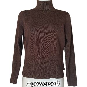 Citysilk Ribbed Turtleneck Sweater